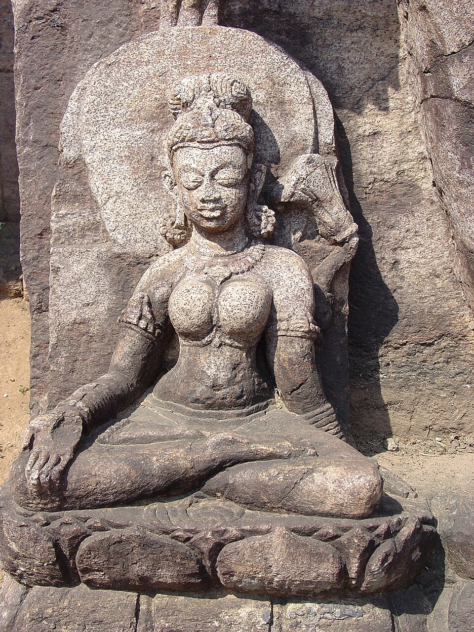 Medititating Tara Ratnagiri Odisha India 8th century